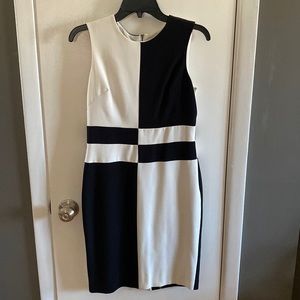 Black and White Ann Taylor Dress